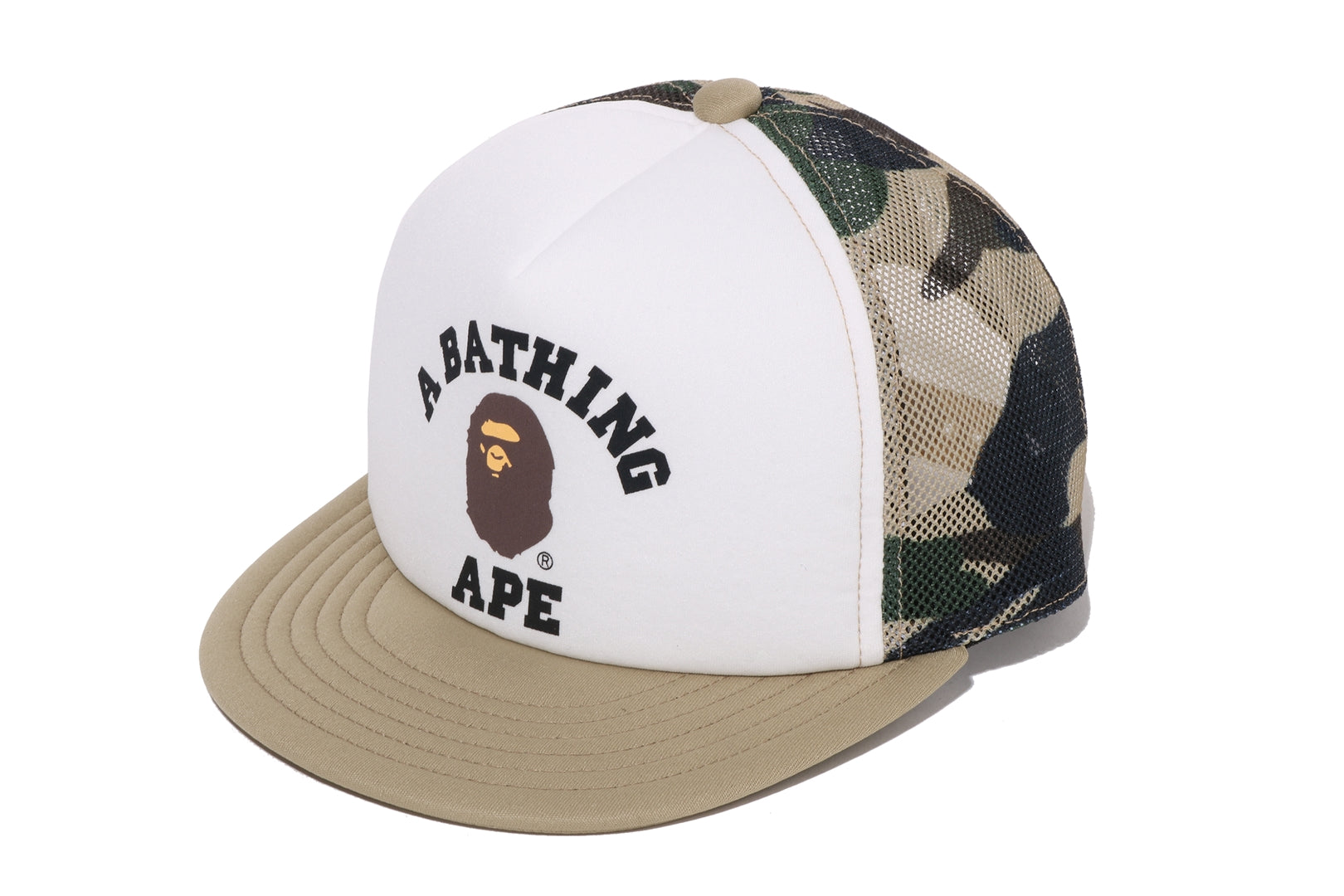 1ST CAMO COLLEGE MESH CAP KIDS – eu.bape.com