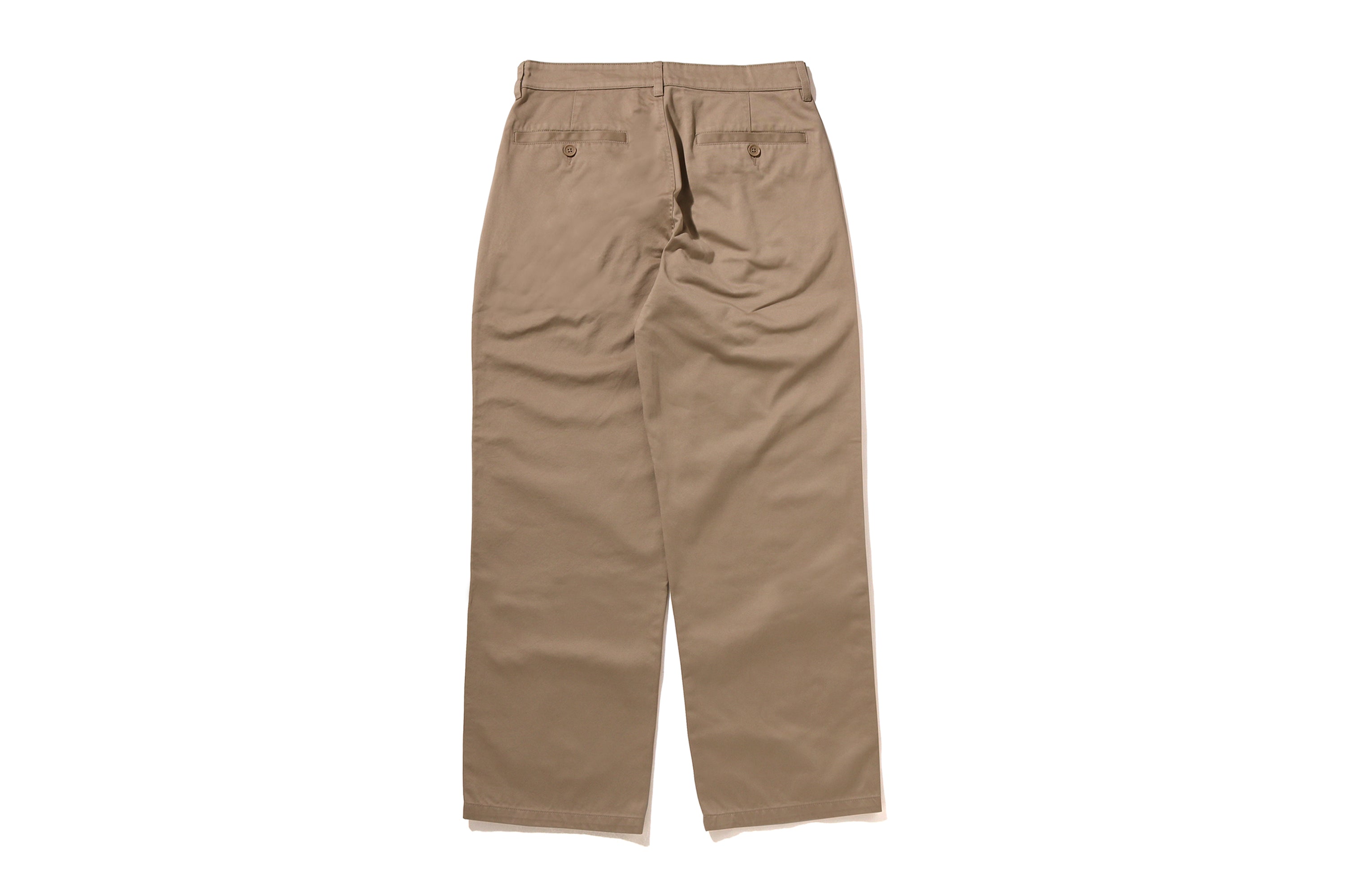 ONE POINT 1 PLEAT RELAXED FIT CHINO PANTS – eu.bape.com