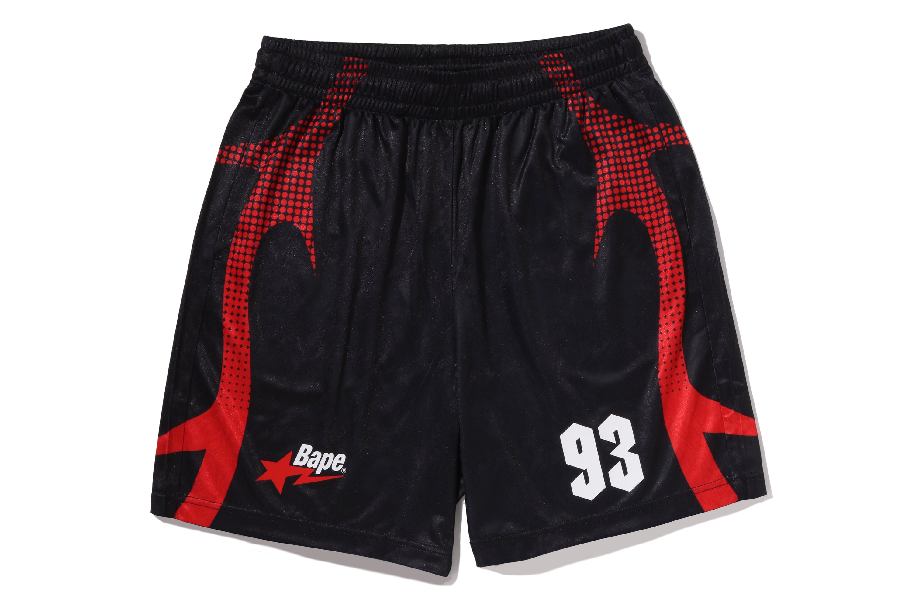 APE FLAME MONOGRAM JACQUARD RELAXED FIT FOOTBALL SHORTS – eu.bape.com