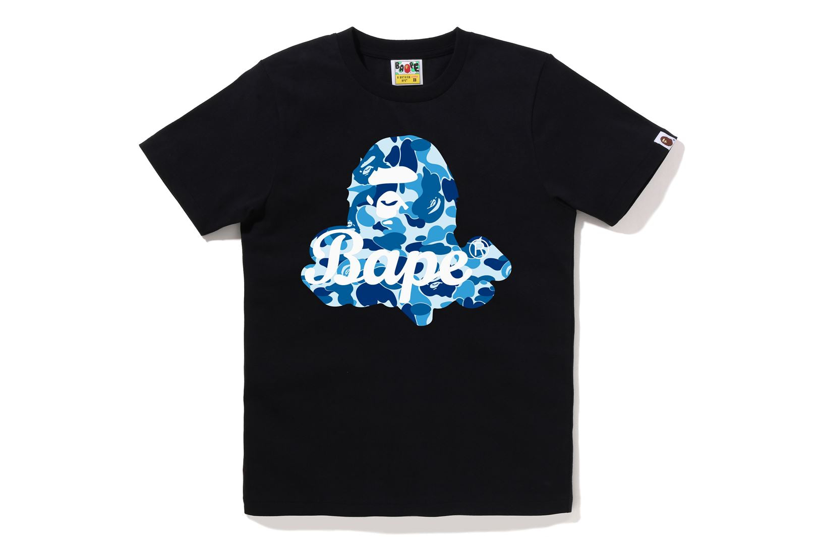 BAPE by A Bathing Ape ABC Camo Green on White deals T-shirt