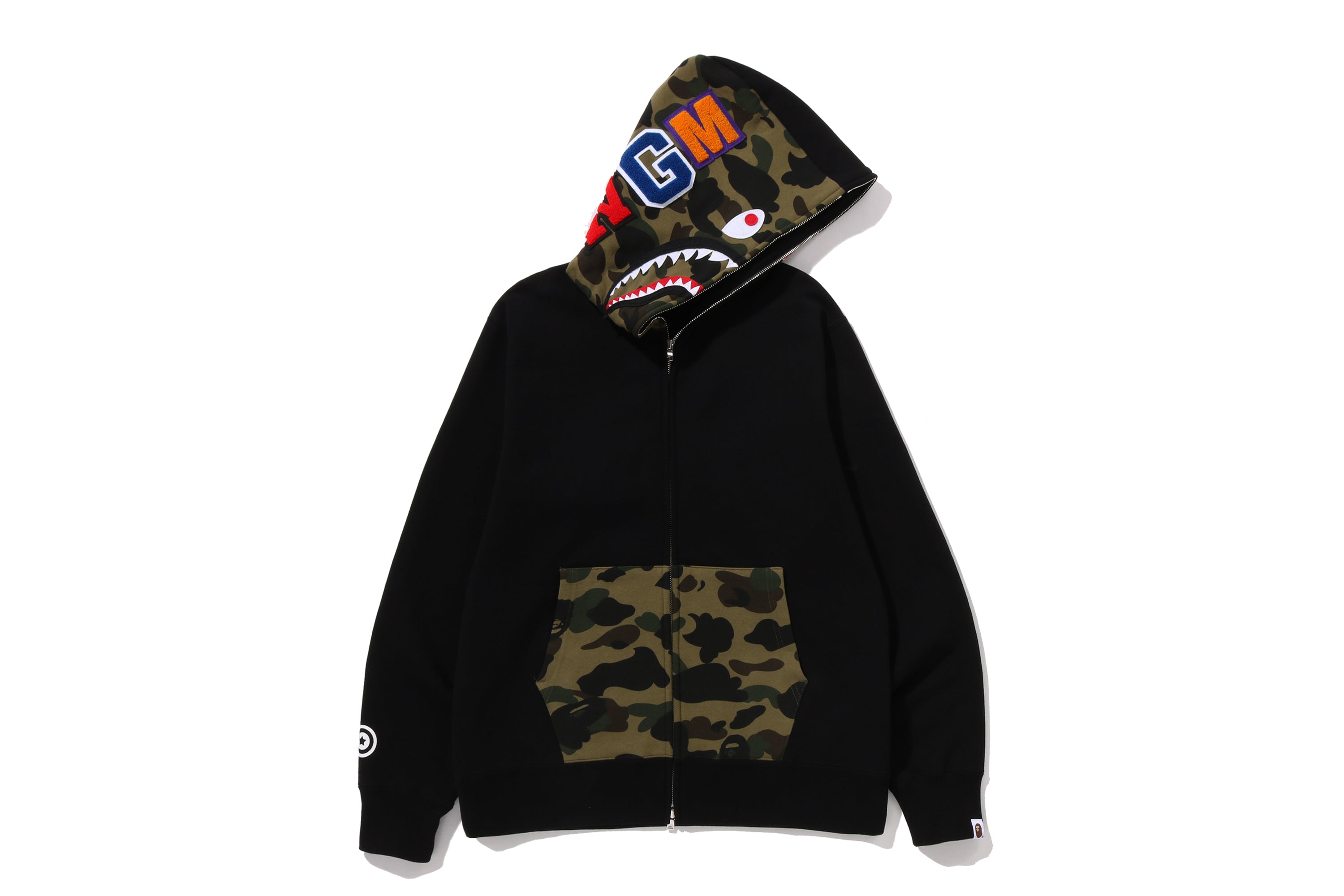 SHARK FULL ZIP HOODIE – eu.bape.com