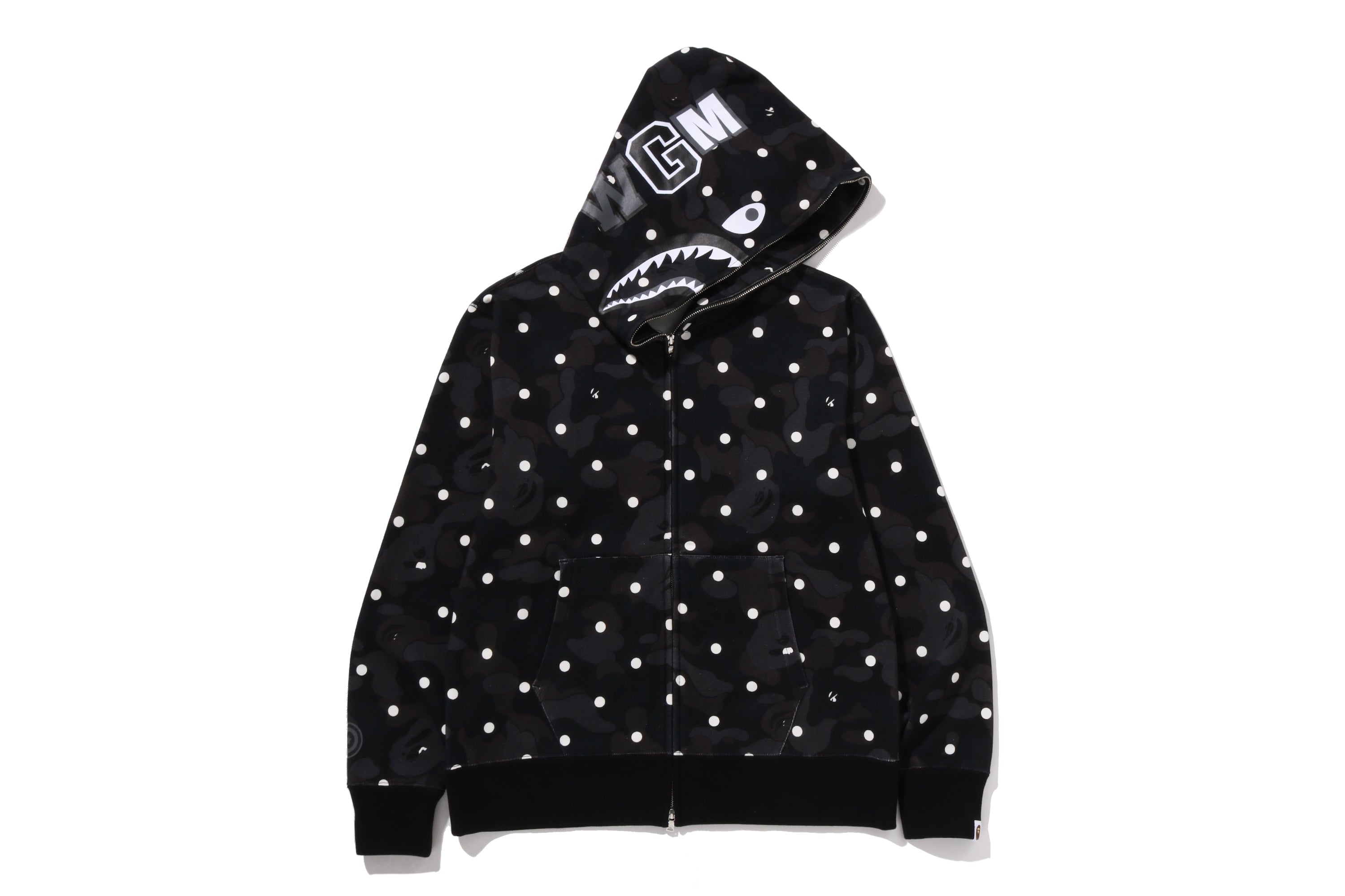 トップス BAPE ABC DOT SHARK FULL ZIP HOODIE L ABC DOT SHARK FULL ZIP HOODIE – eu.bape.com