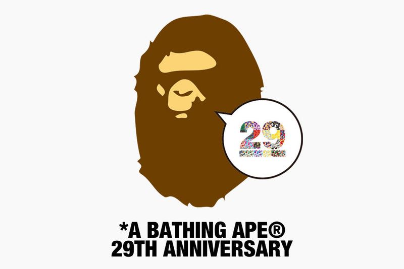 A BATHING APE® 29TH ANNIVERSARY