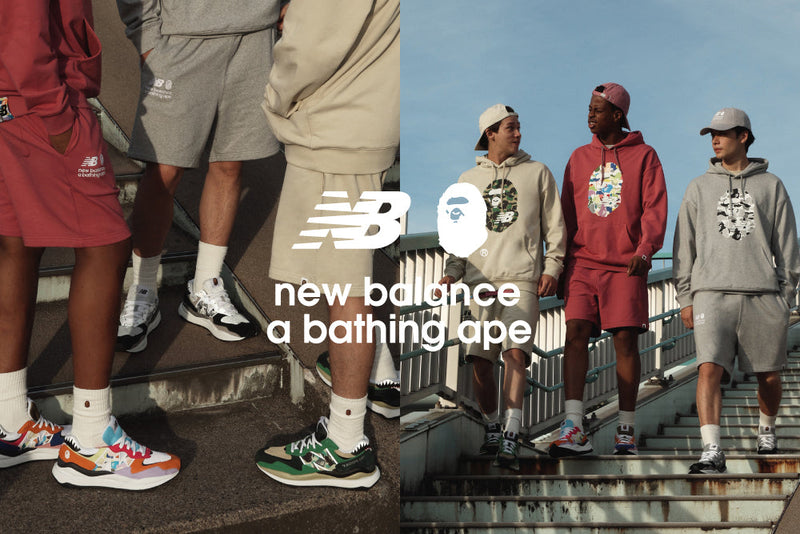 A BATHING APE® x NEW BALANCE 2022 COLLABORATION