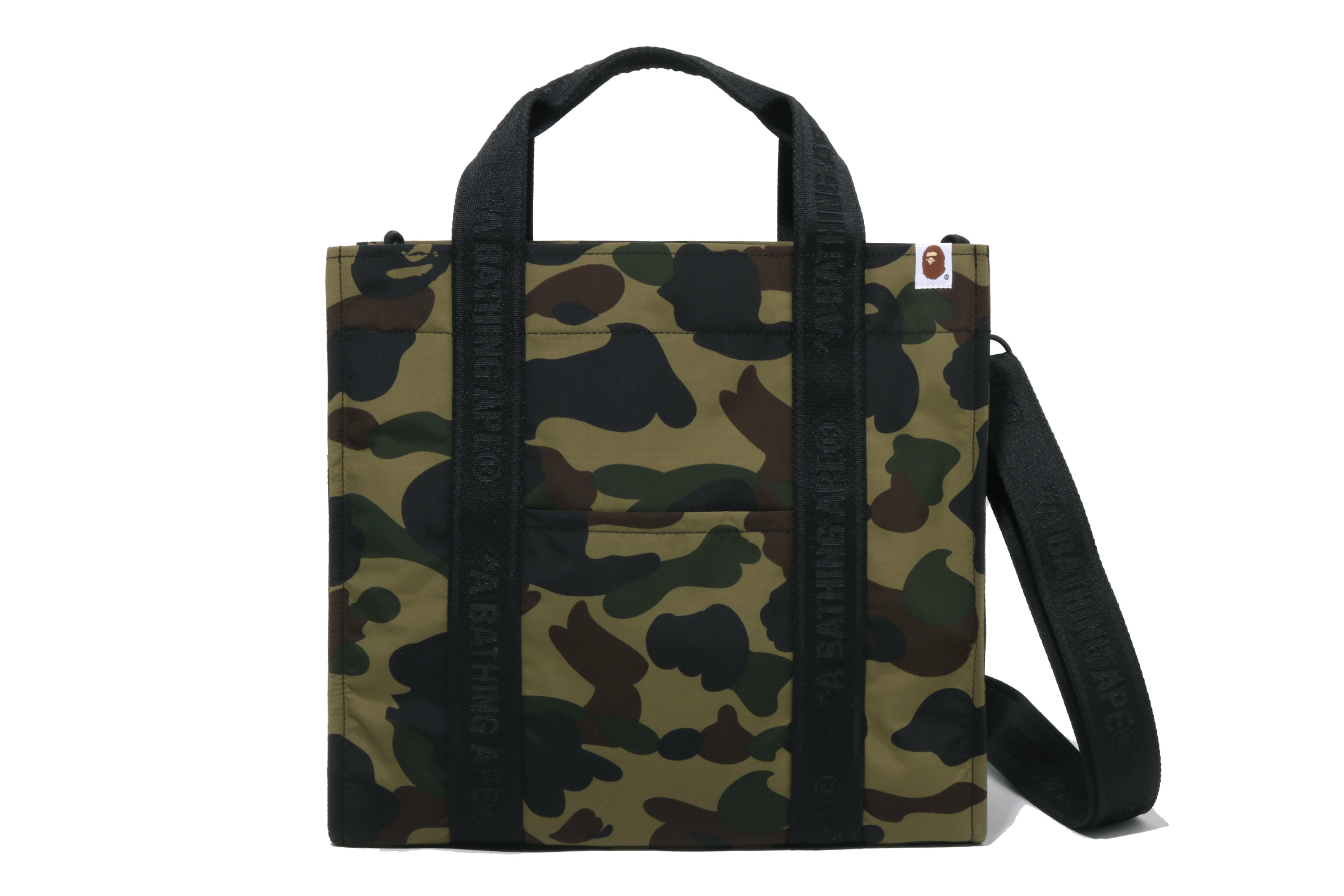 1ST CAMO SLIDING TOTE BAG – eu.bape.com