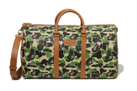 ABC CAMO PU OSTRICH BOSTON BAG