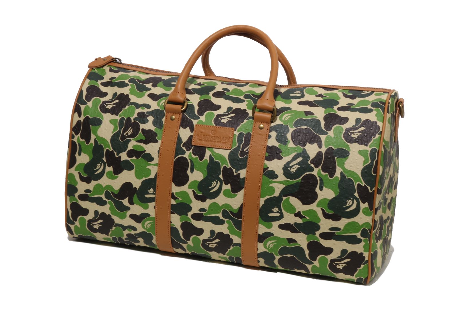 【A・BATHING APE】ABC CAMO BOSTON BAG ABC CAMO PU OSTRICH BOSTON BAG – eu.bape.com