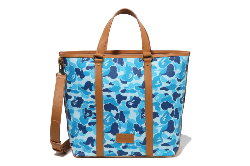 ABC CAMO PU OSTRICH TOTE BAG
