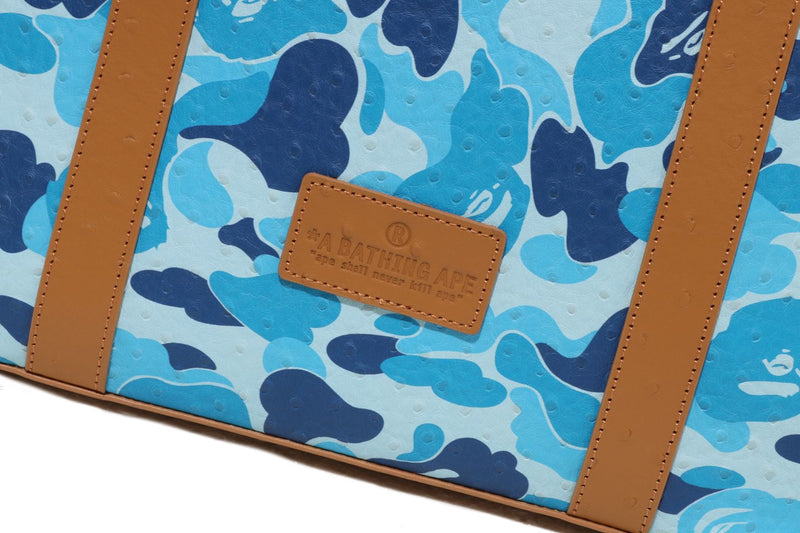 ABC CAMO PU OSTRICH TOTE BAG