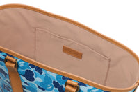 ABC CAMO PU OSTRICH TOTE BAG