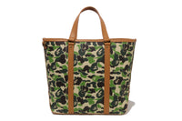 ABC CAMO PU OSTRICH TOTE BAG