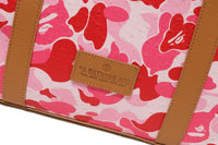 ABC CAMO PU OSTRICH TOTE BAG