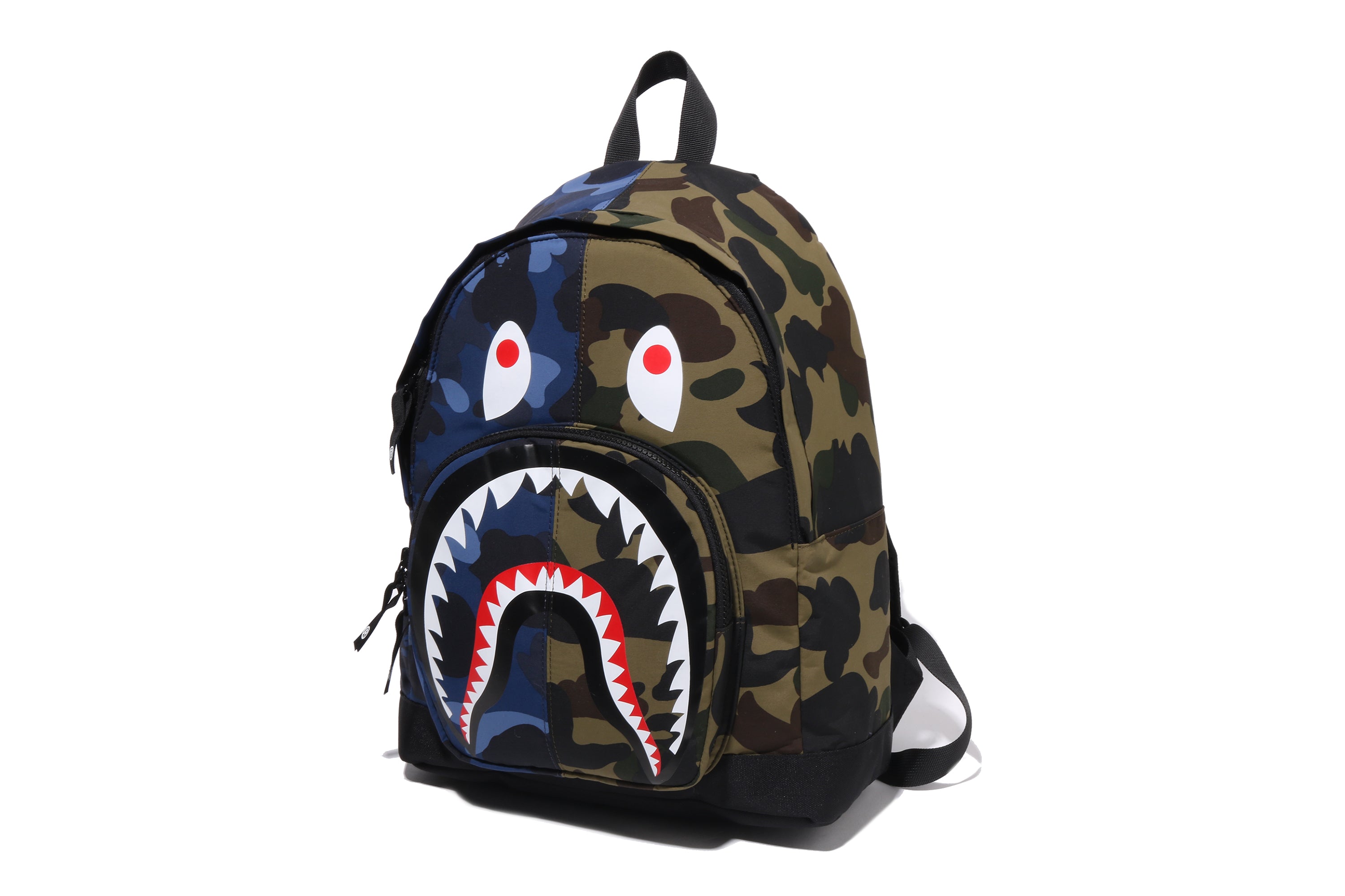 SPLIT CAMO SHARK DAYPACK KIDS – eu.bape.com