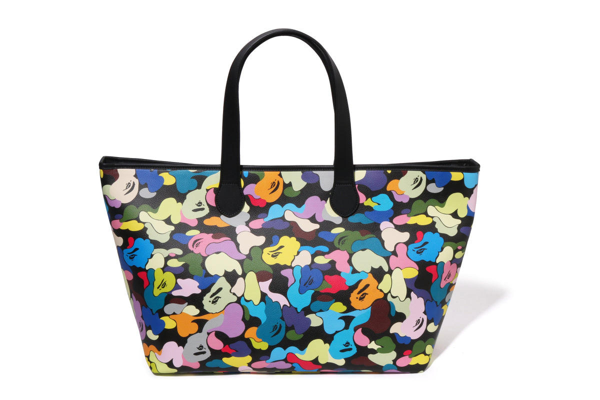 MULTI CAMO TOTE BAG