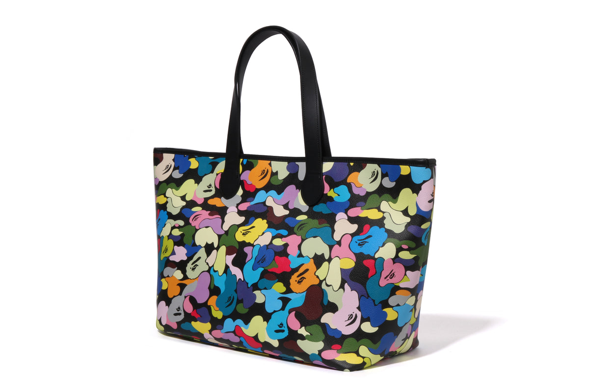 MULTI CAMO TOTE BAG