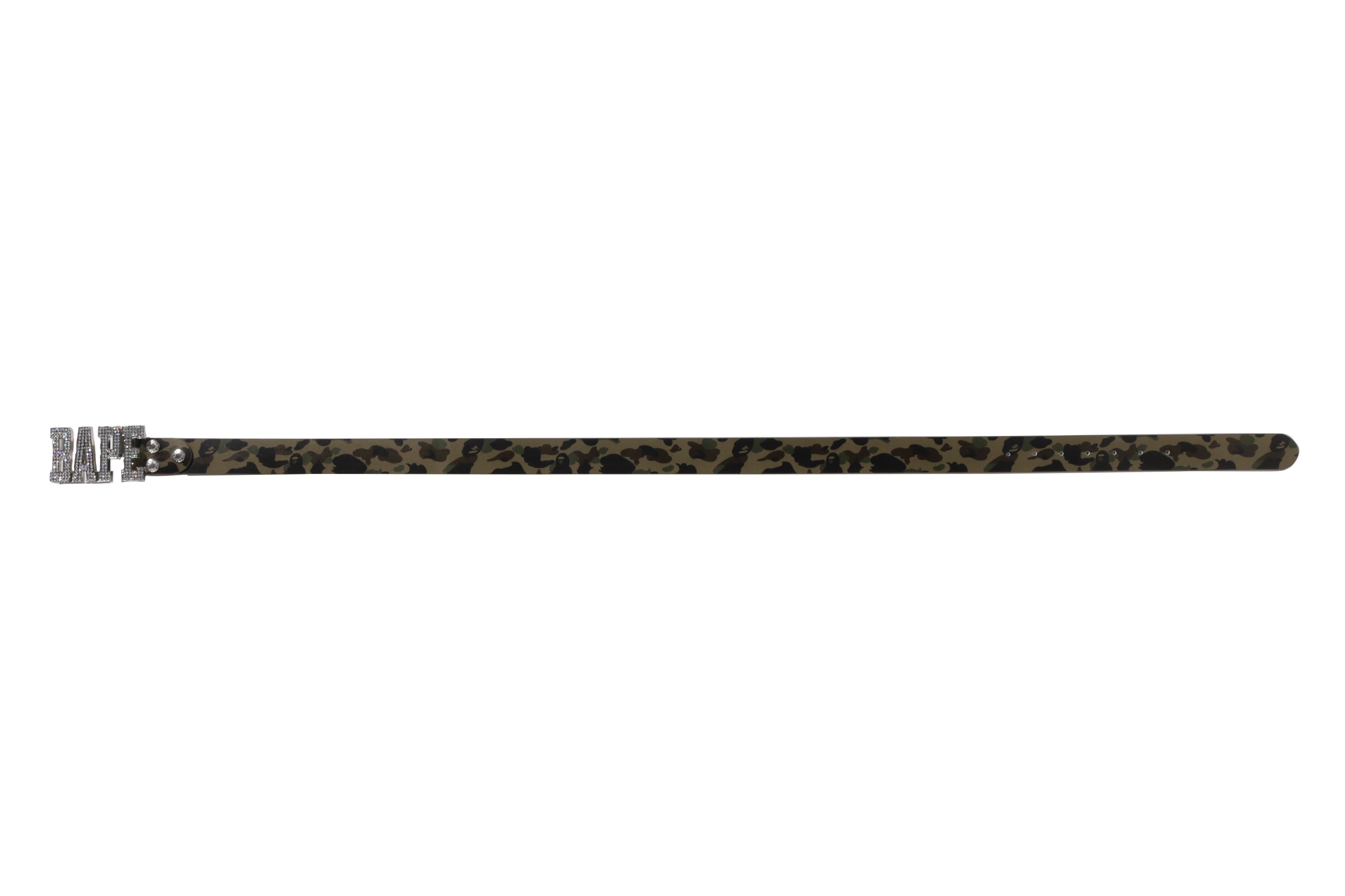 1ST CAMO BAPE LEATHER BELT – eu.bape.com