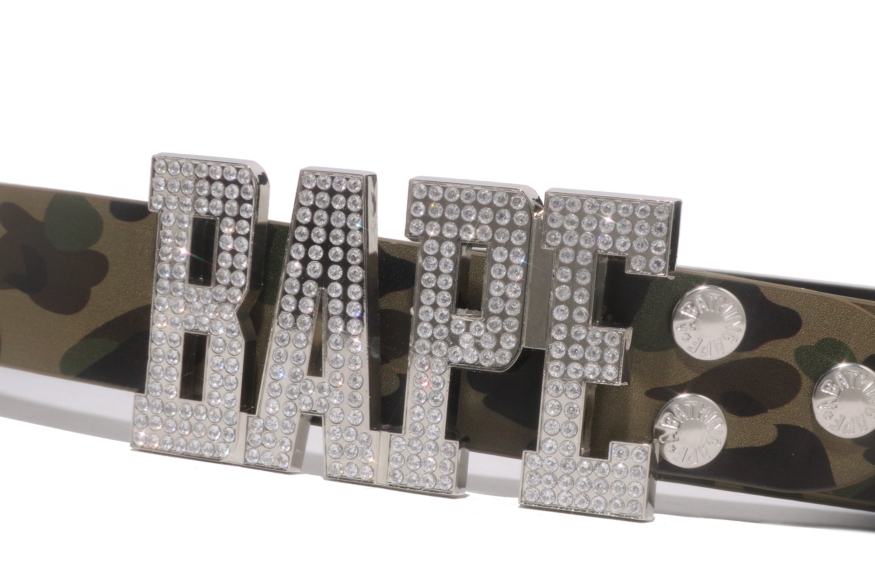 1ST CAMO BAPE LEATHER BELT – eu.bape.com