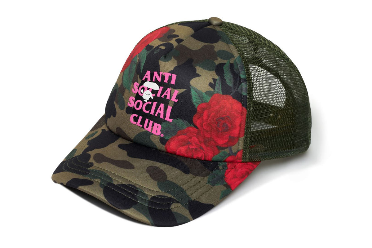 BAPE X ASSC MESH CAP