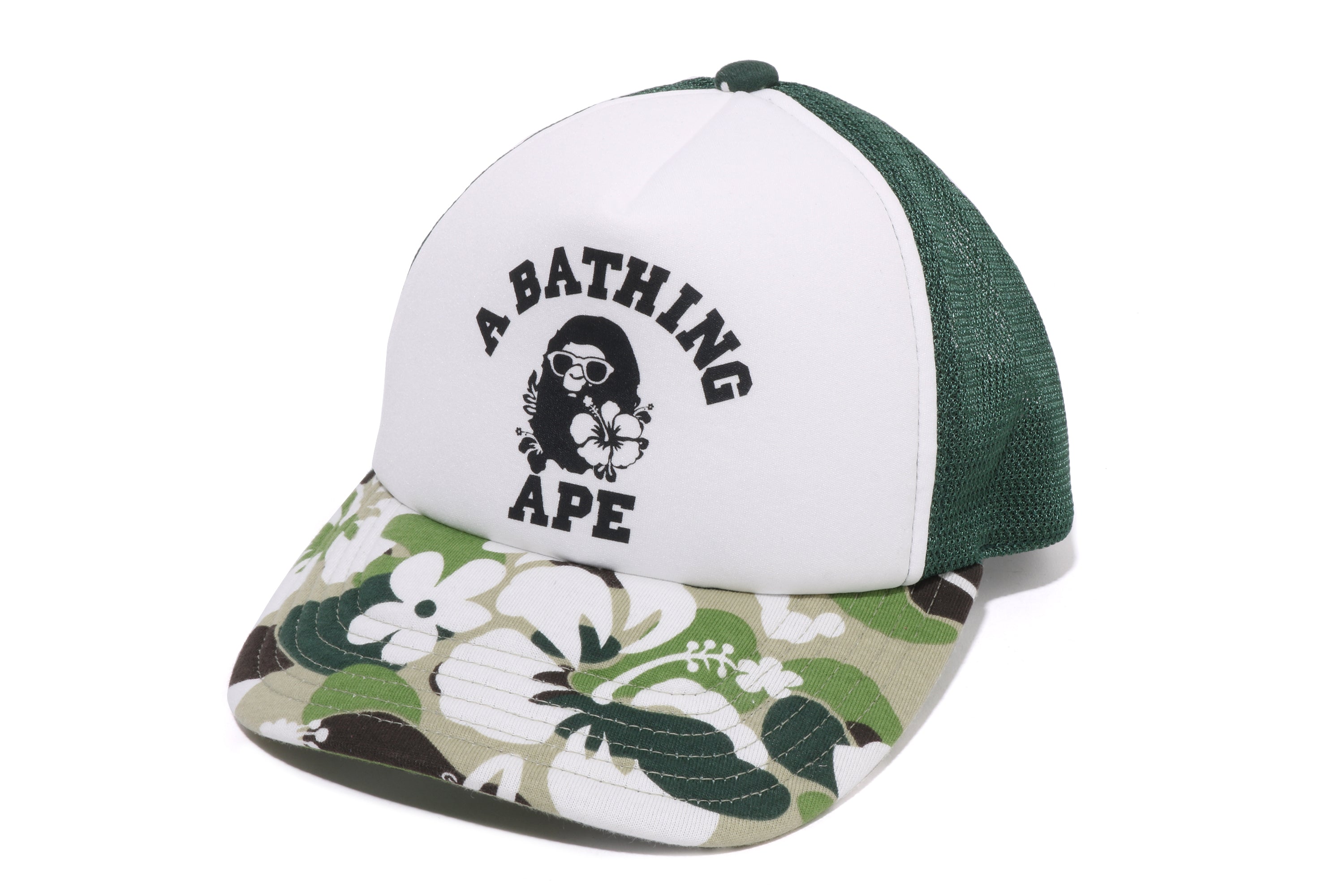 ABC RESORT CAMO MESH CAP – eu.bape.com