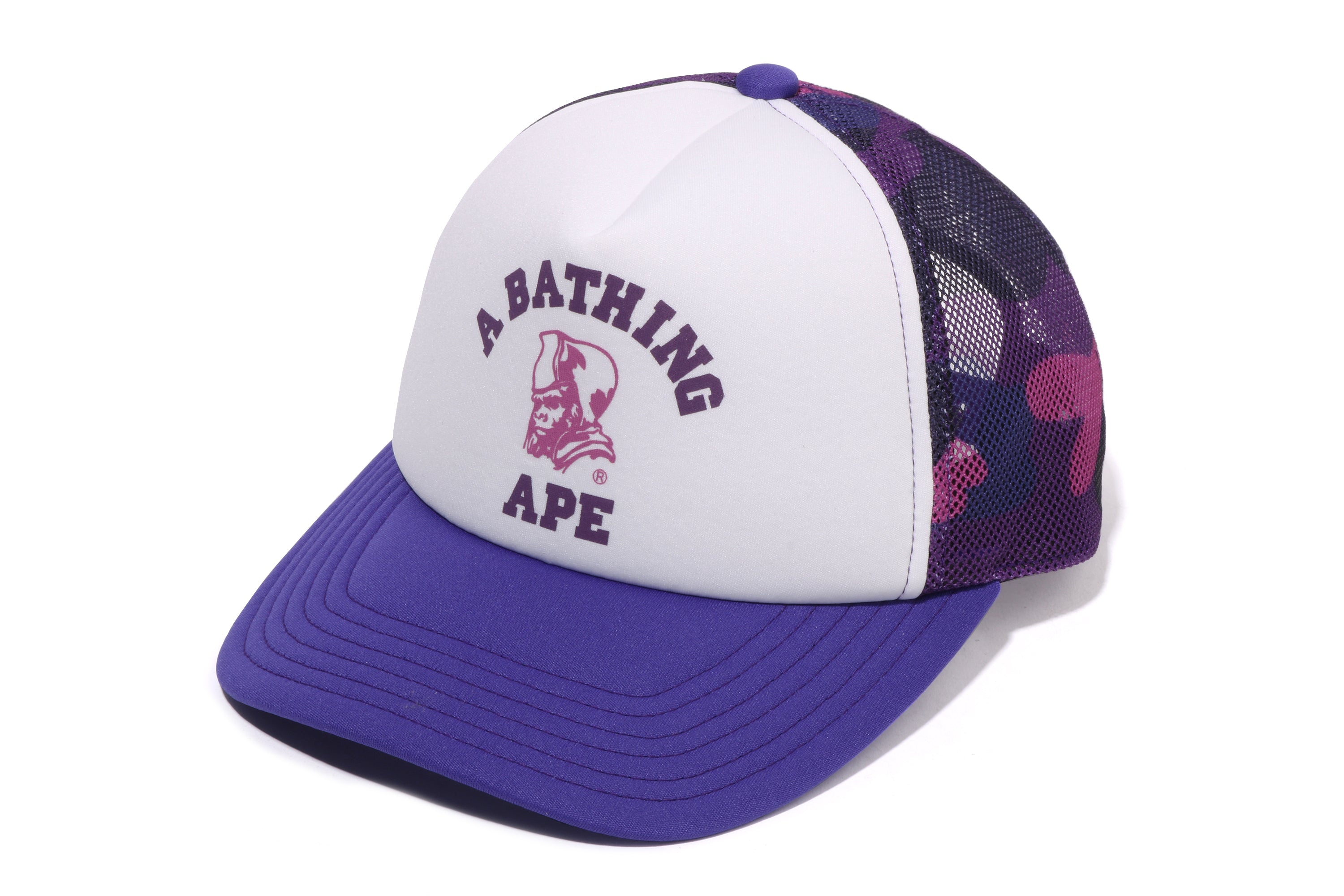 COLOR CAMO GENERAL MESH CAP – eu.bape.com