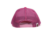COLOR CAMO CRYSTAL BATHING APE LOGO MESH CAP LADIES
