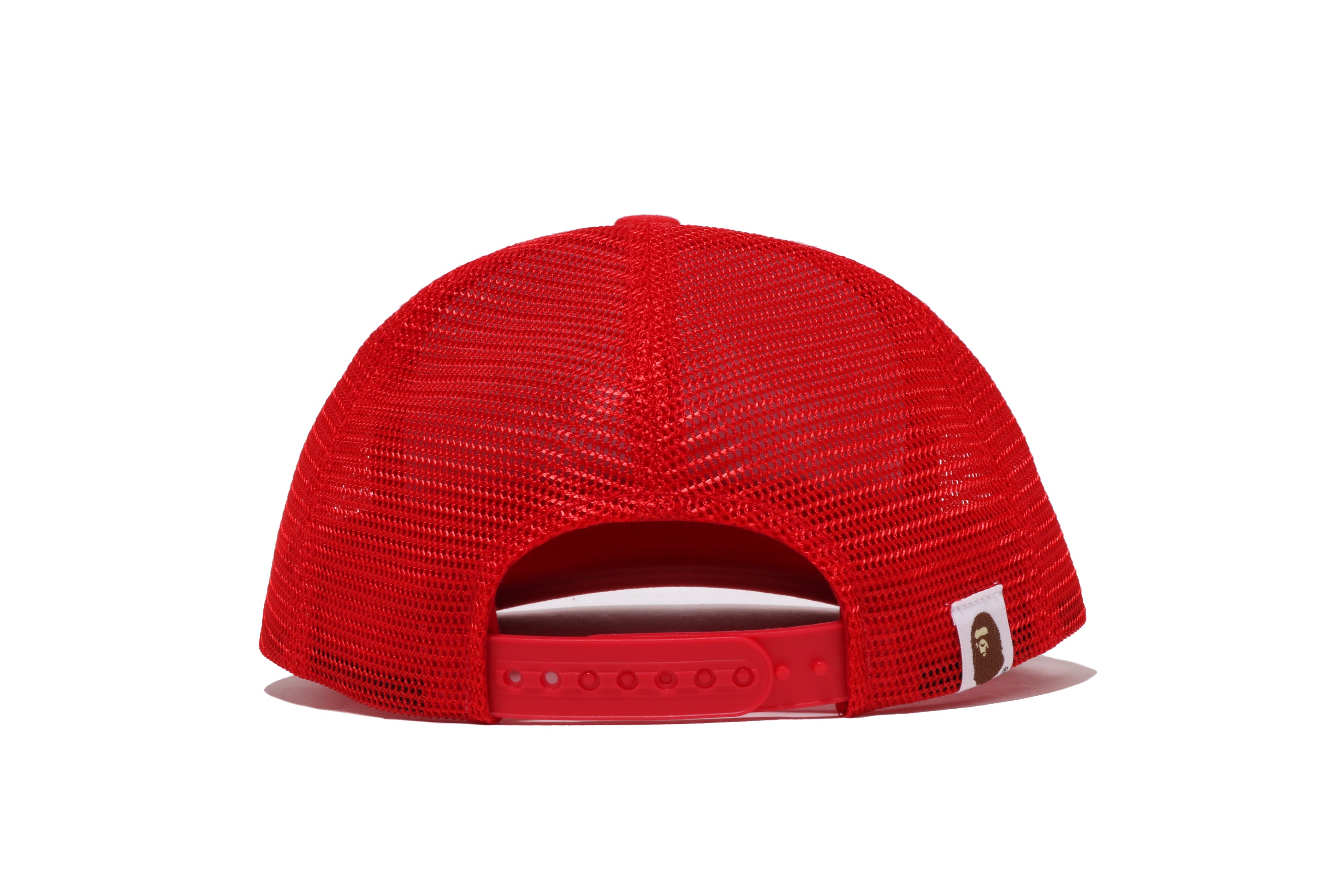 BAPE X SAINT MXXXXXX SAINT STA MESH CAP RED – eu.bape.com