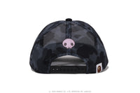 BAPE X KUROMI ABC CAMO MESH CAP
