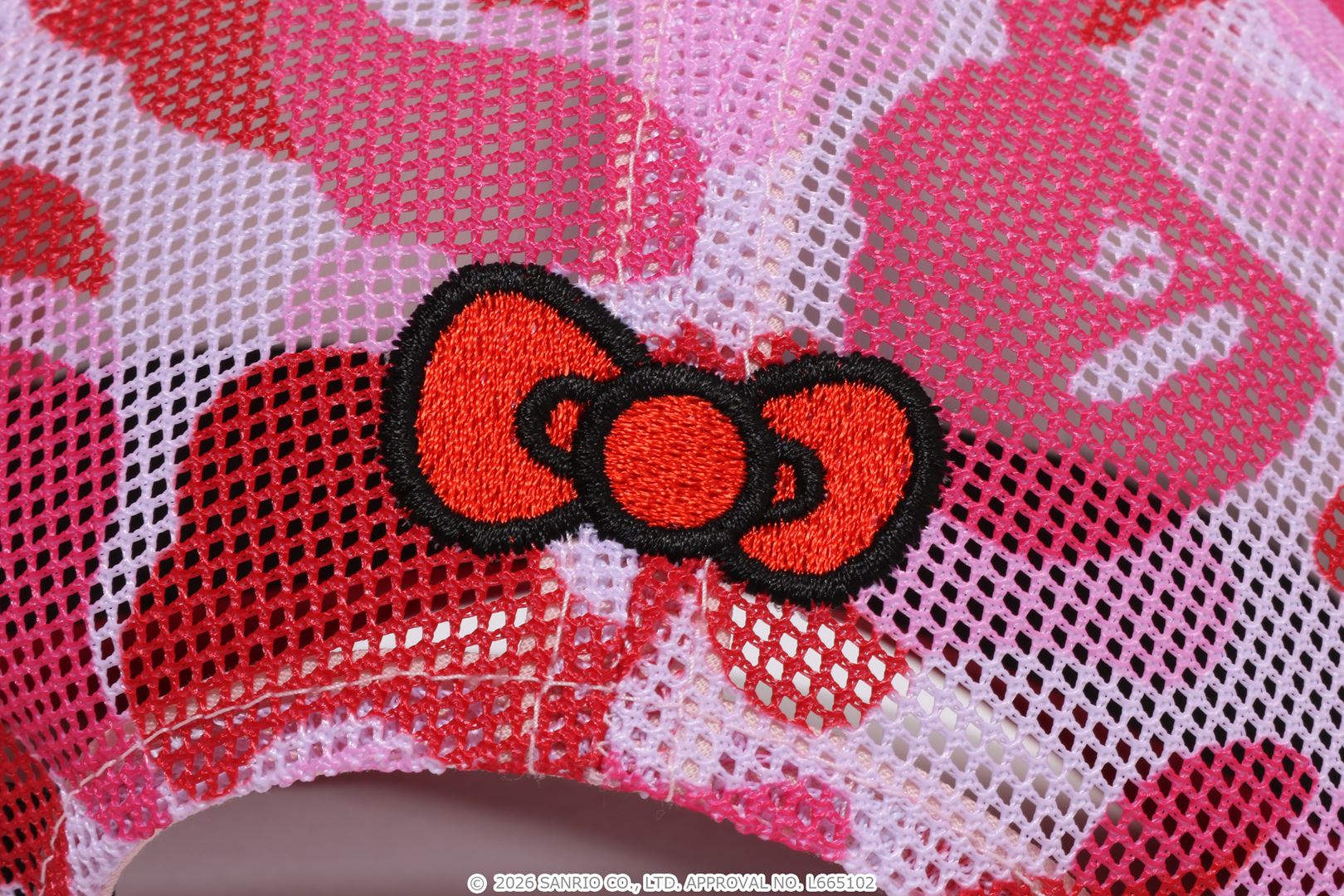 BAPE X HELLO KITTY ABC CAMO MESH CAP – eu.bape.com