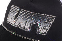 BAPE CRYSTAL MESH CAP