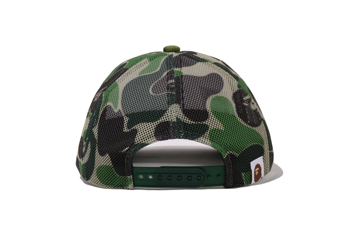 ABC CAMO CRYSTAL STONE MESH CAP LADIES