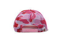 ABC CAMO CRYSTAL STONE MESH CAP LADIES
