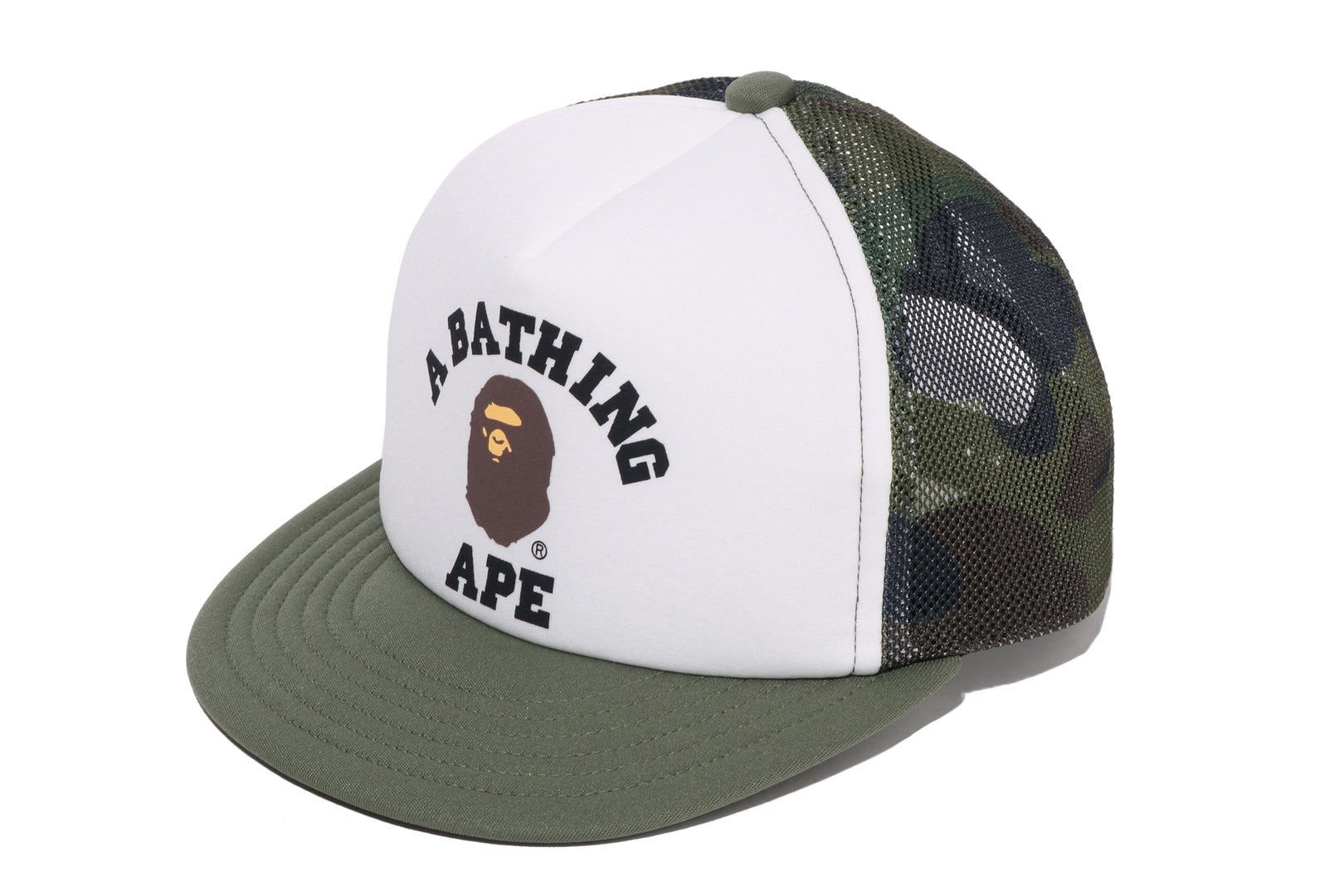 1ST CAMO COLLEGE MESH CAP KIDS – eu.bape.com