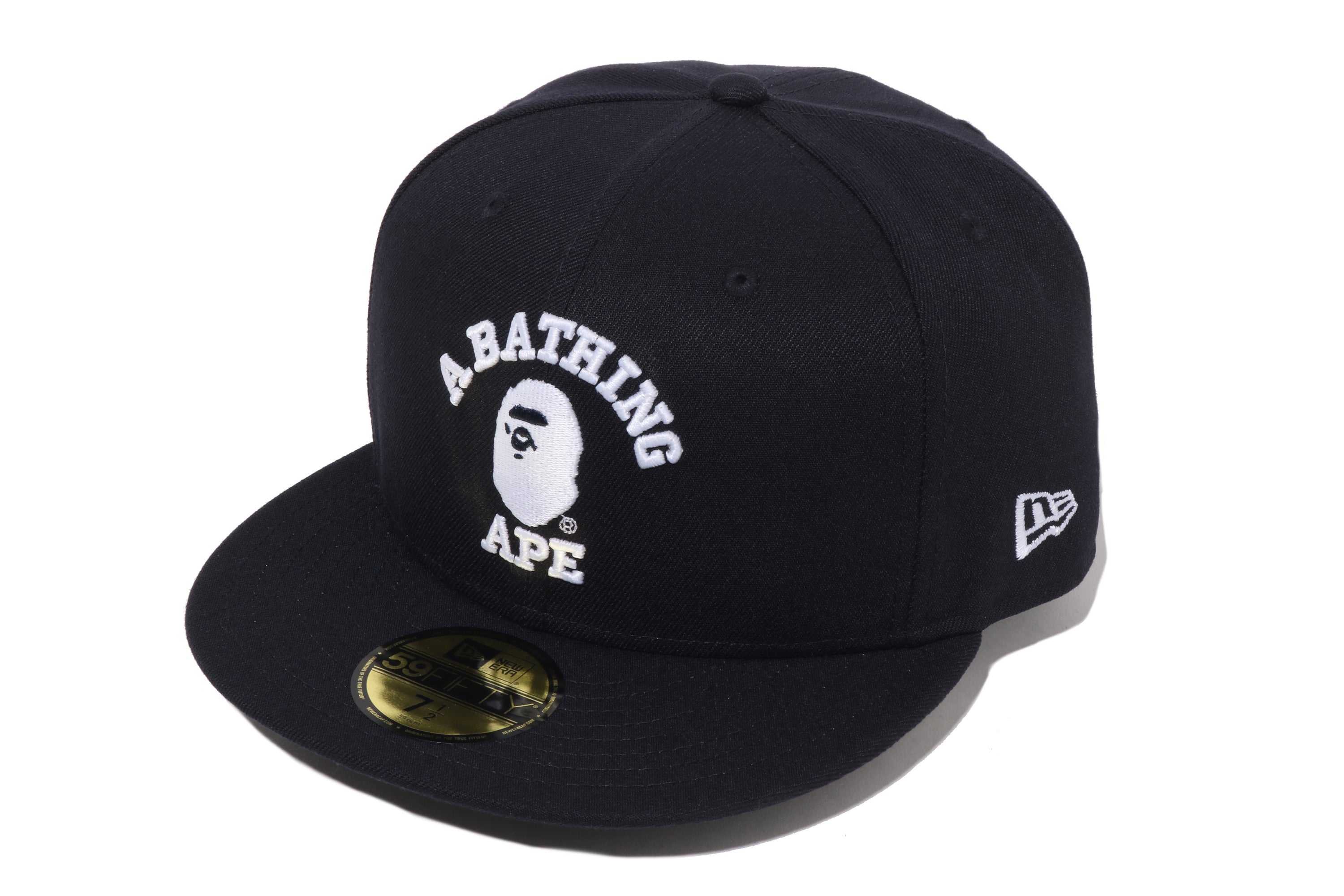 BAPE x NEW ERA 59Fifty Cap サイズ7-3\8未使用 GLOW IN THE DARK COLLEGE NEW ERA 59FIFTY CAP – eu.bape.com