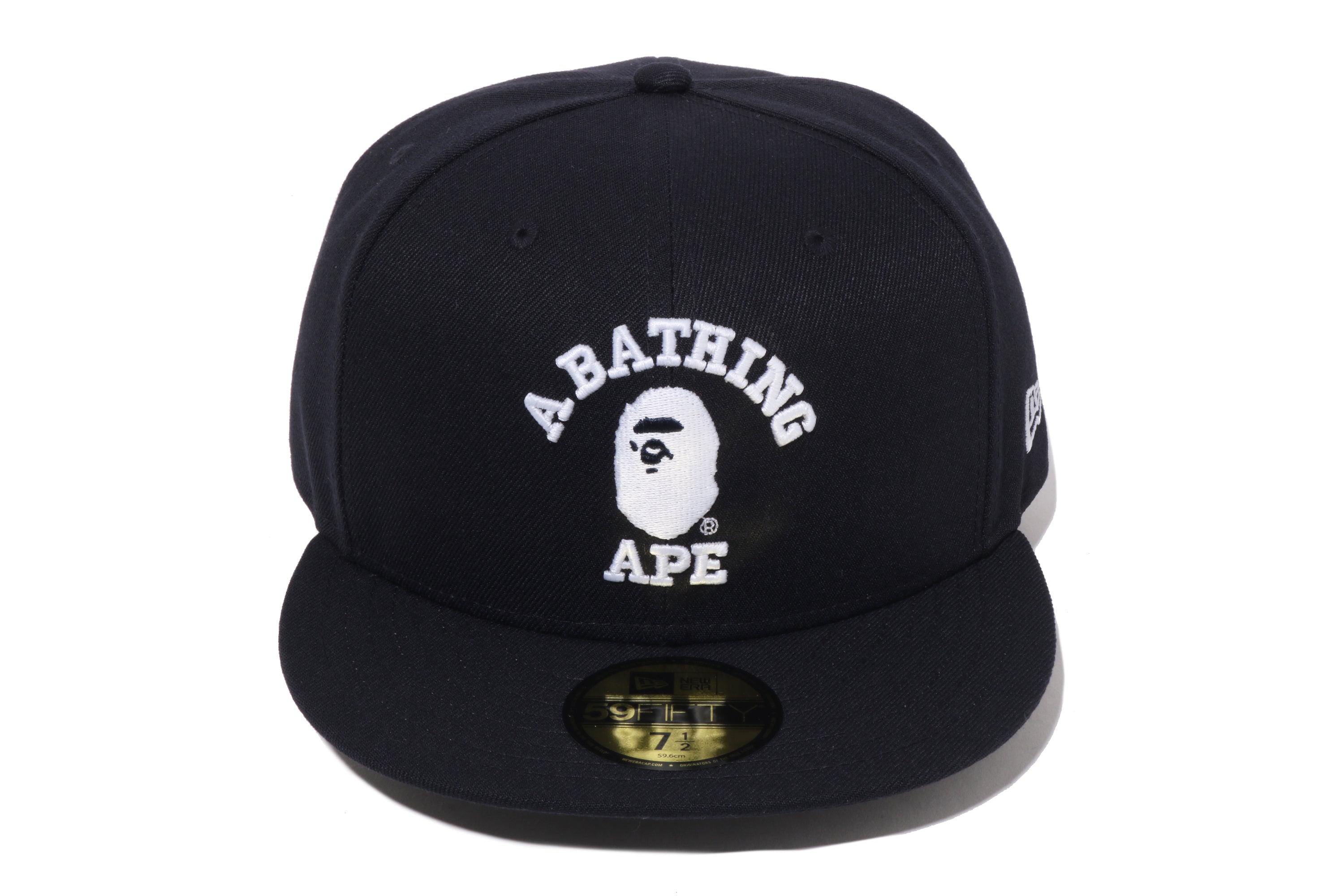 GLOW IN THE DARK COLLEGE NEW ERA 59FIFTY CAP – eu.bape.com