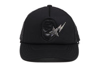 APE HEAD CRYSTAL MESH CAP