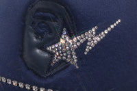 APE HEAD CRYSTAL MESH CAP