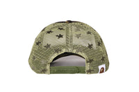 1ST CAMO CRYSTAL STONE BAPE STA LOGO MESH CAP LADIES
