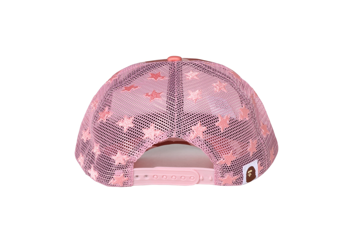 1ST CAMO CRYSTAL STONE BAPE STA LOGO MESH CAP LADIES