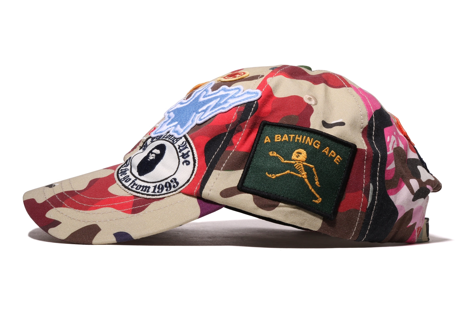 HYBRID CAMO MULTI LOGO CAP LADIES – eu.bape.com
