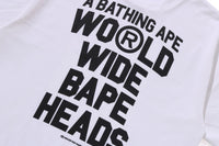 BAPE FLYER PATTERN PRINT TEE MENS