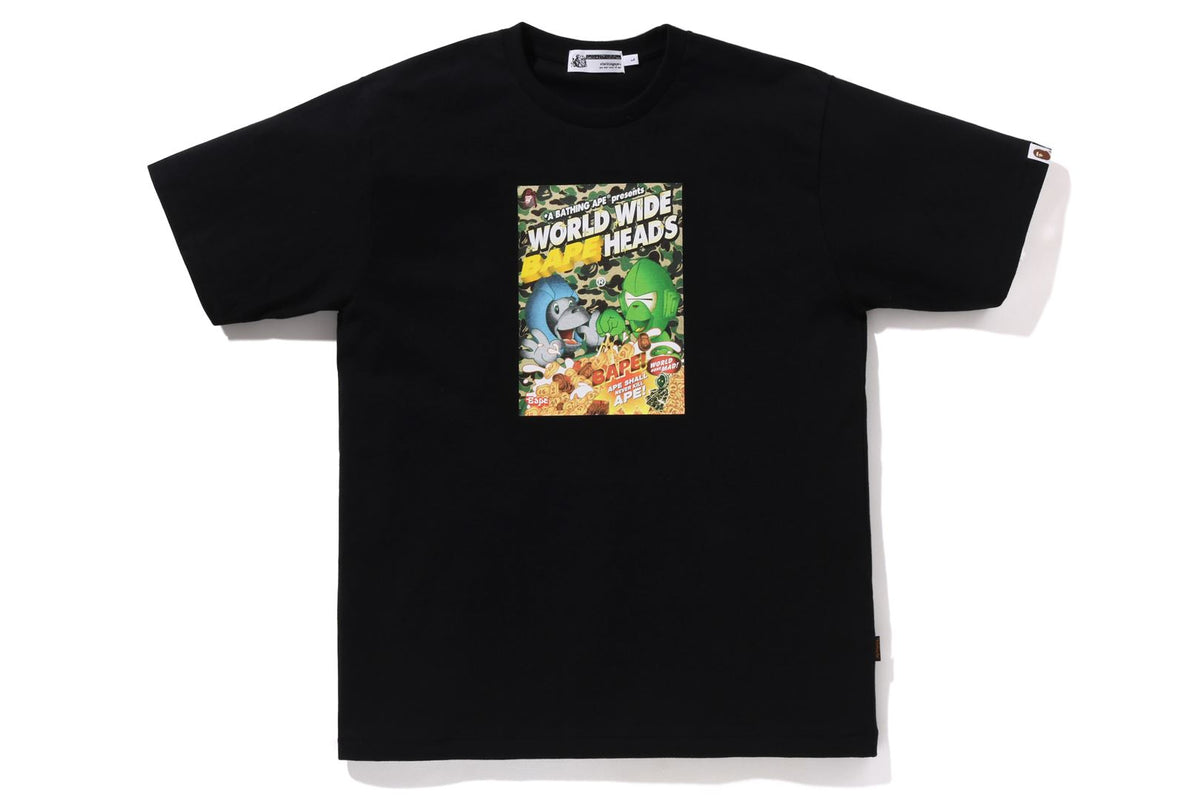 BAPE HEADS FLYER TEE MENS