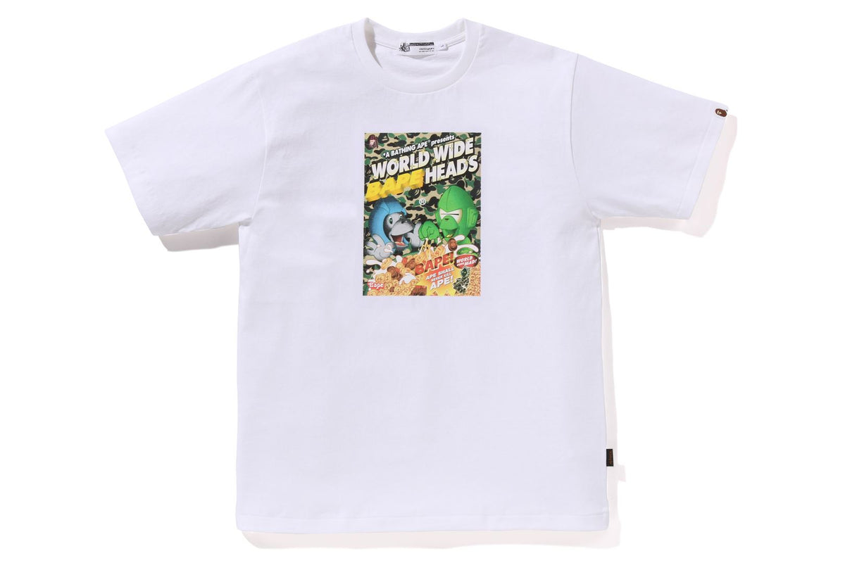 BAPE HEADS FLYER TEE MENS