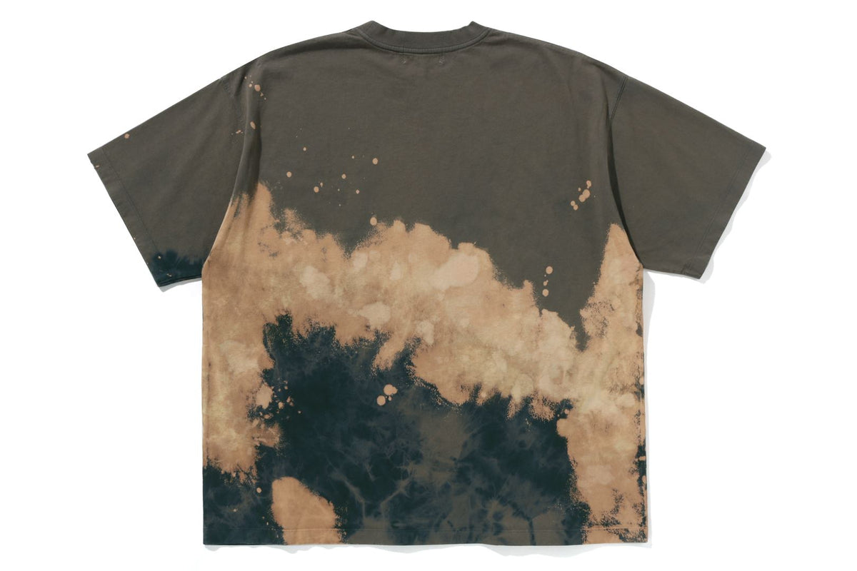 TIE DYE COLLEGE RELAXED FIT TEE MENS