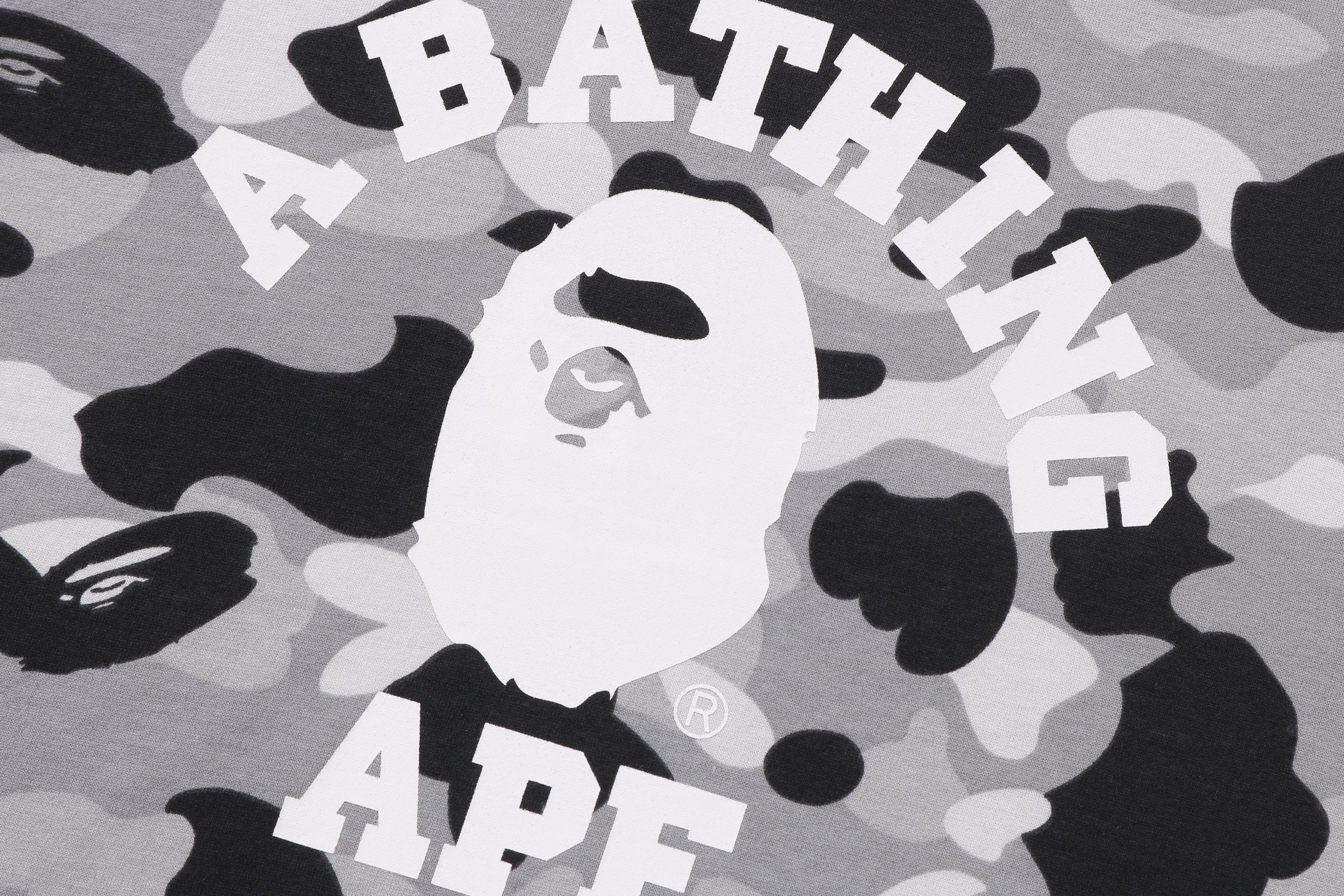 1ST CAMO COLLEGE TEE – eu.bape.com