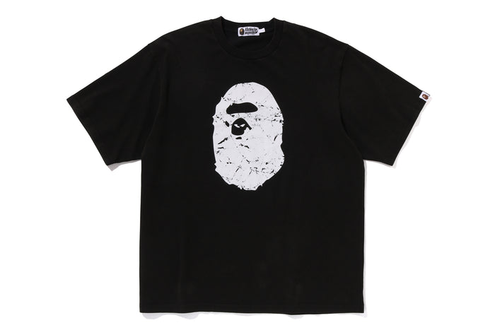 HEAVY WASHED APE HEAD RELAXED FIT TEE MENS