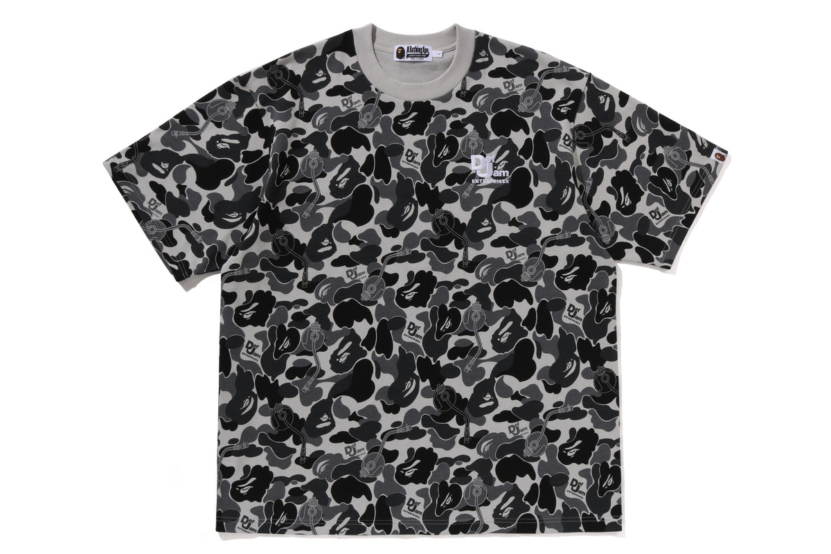 BAPE X DEF JAM CAMO RELAXED FIT TEE