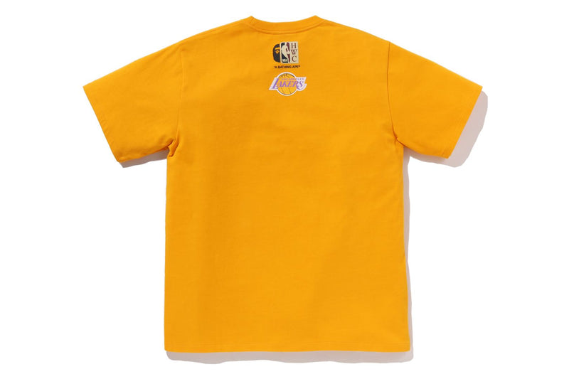 BAPE X M&N NBA - LOS ANGELES LAKERS TEE