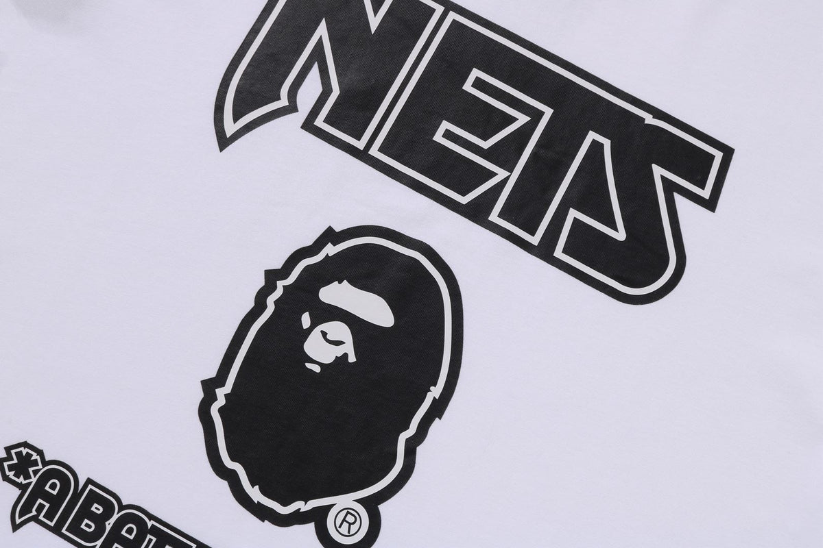 BAPE X M&N NBA - NEW JERSEY NETS TEE