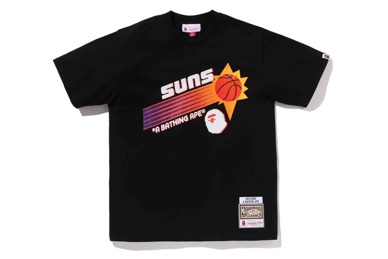 A BATHING APE NBAシューティングシャツ BAPE X M&N NBA - PHOENIX SUNS TEE – eu.bape.com