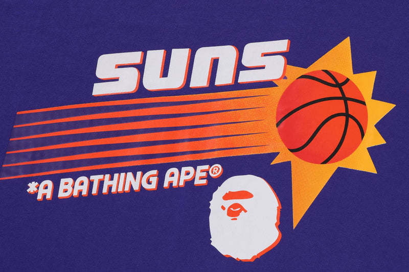 BAPE X M&N NBA - PHOENIX SUNS TEE